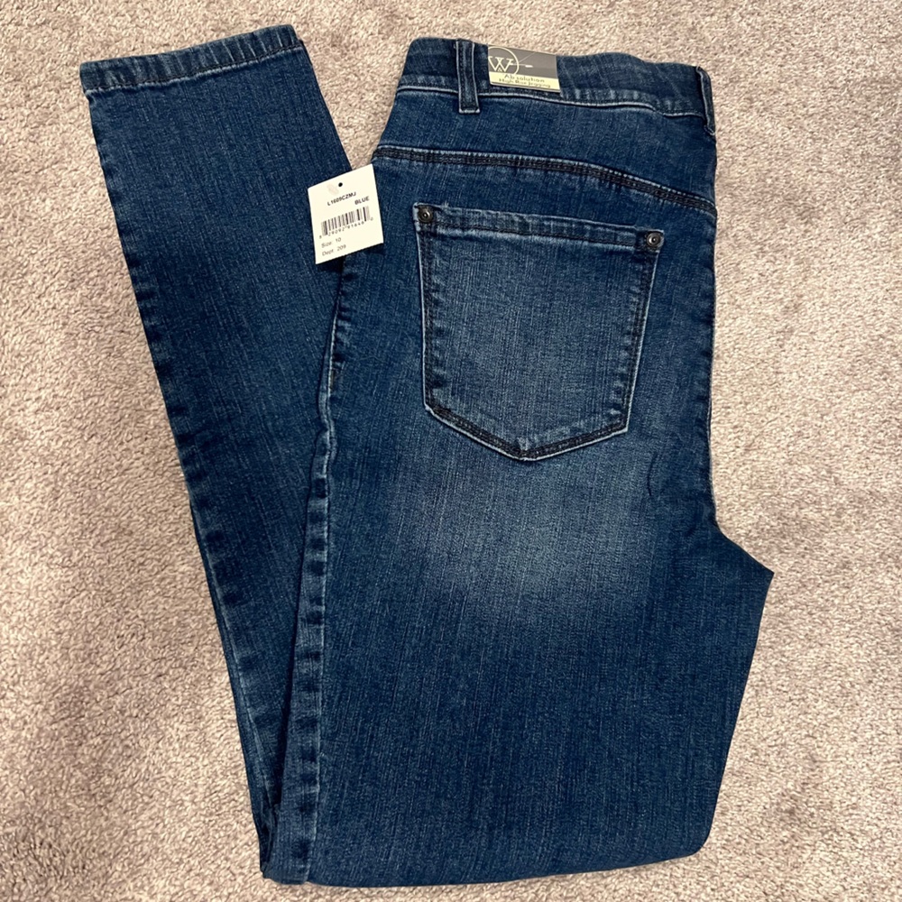 NWT Wit & Wisdom Jegging Skinny Jeans Womens Sz 10